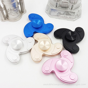 Crazy fidget hand spinner metal whirlwind finger gyro toy for Autism and ADHD free sample